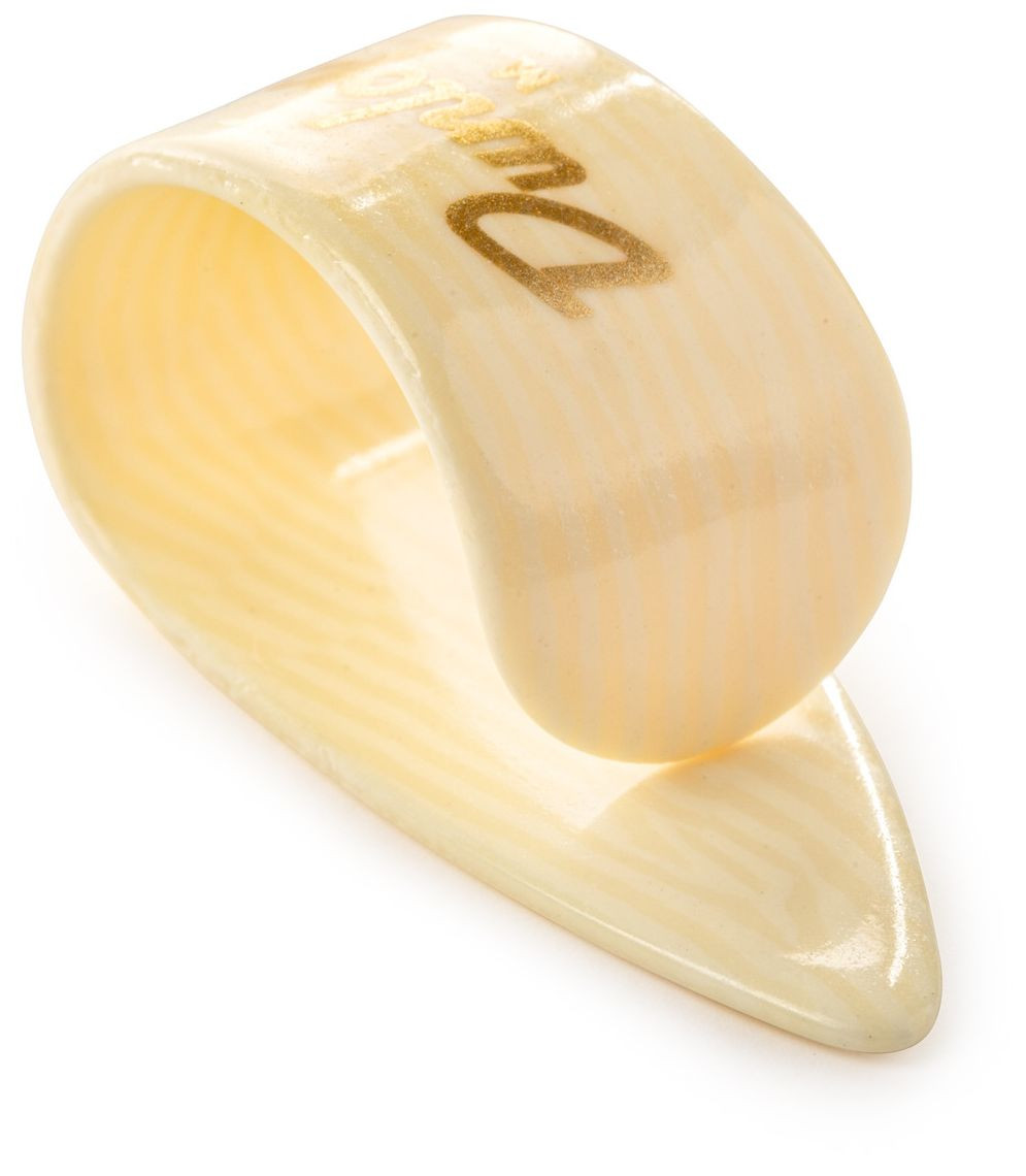 Galerijní obrázek č.1 Prstýnky DUNLOP Heavies Ivoroid Thumbpicks Medium - 12 ks