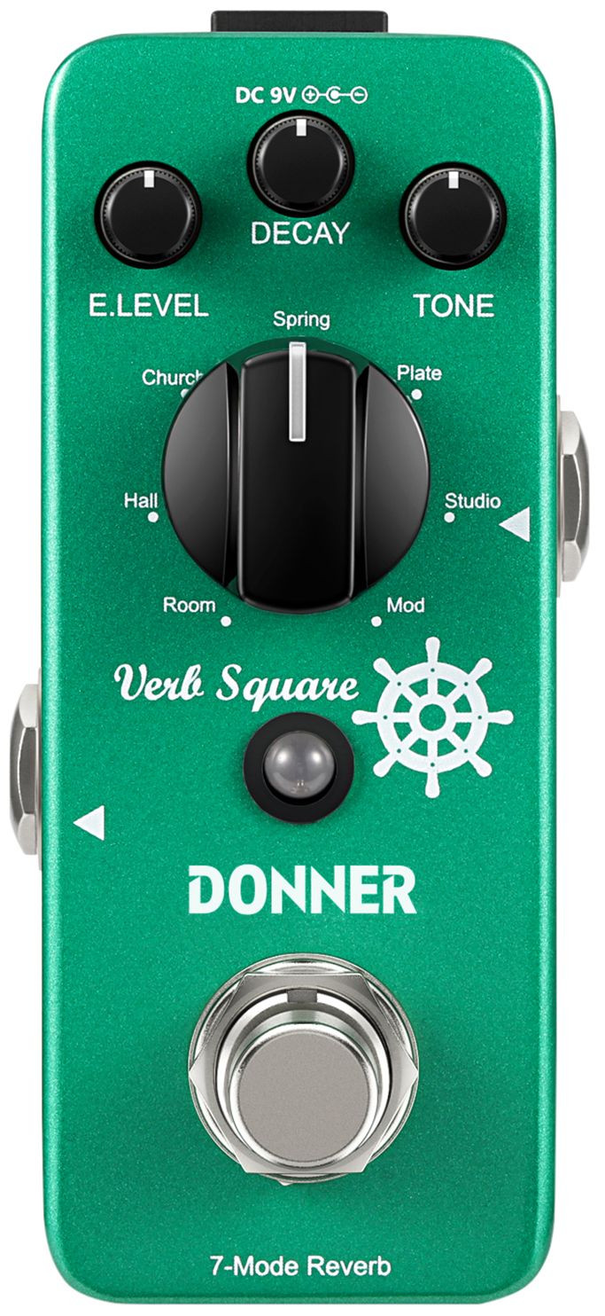 Hlavní obrázek Reverb a hall DONNER Verb Square