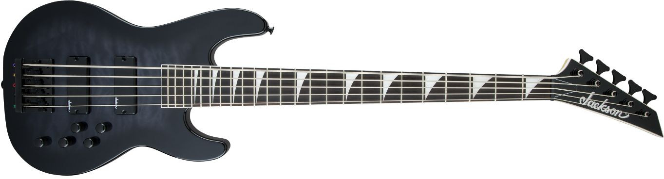 Hlavní obrázek 5strunné JACKSON JS3VQ Concert Bass Transparent Black Burst