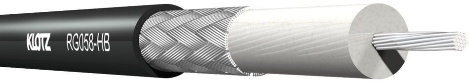 Hlavní obrázek Multipárové kabely - metráž KLOTZ RG058-HB