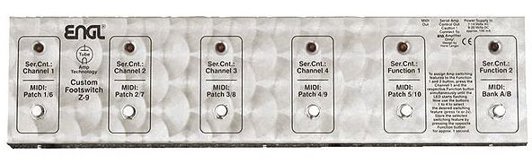 Hlavní obrázek Footswitche a přepínače ENGL Z9 - Footswitch