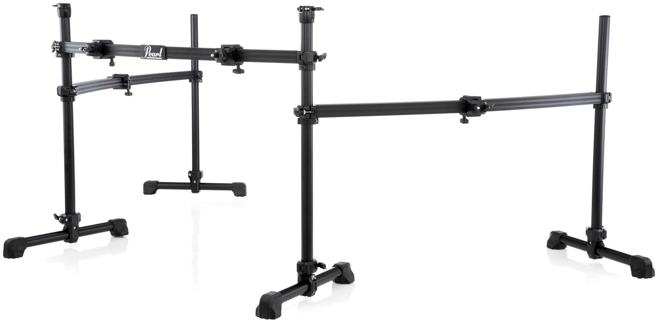 Galerijní obrázek č.6 Rampy PEARL DR-513C/B ICON Three-Sided Drum Rack - Curved - Black