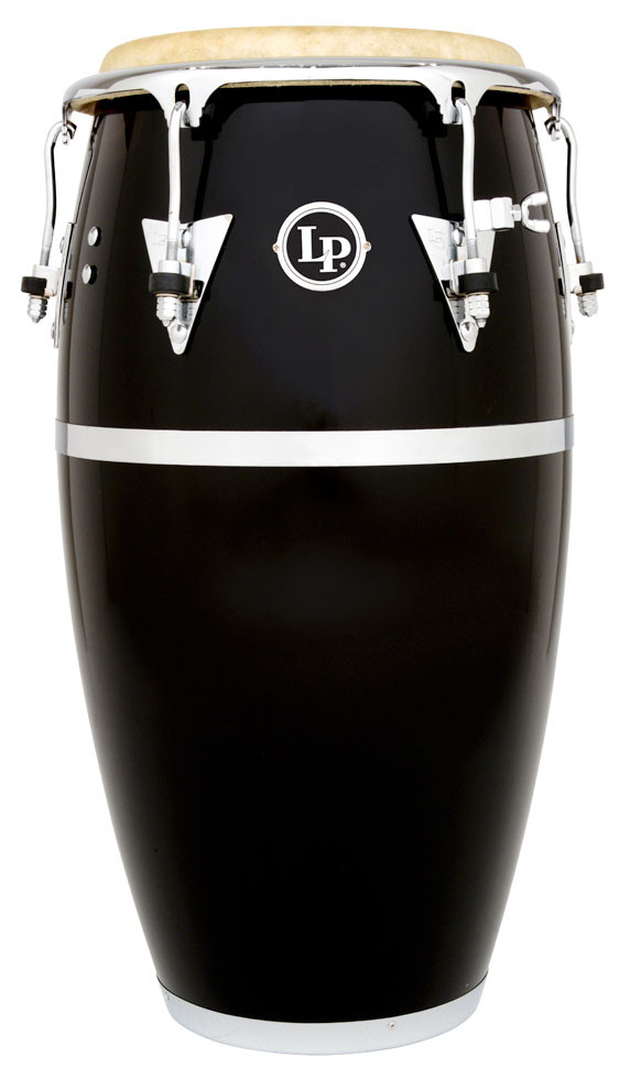 Hlavní obrázek Conga LATIN PERCUSSION Candido Camero 11 3/4" Fiberglass - Black/Chrome