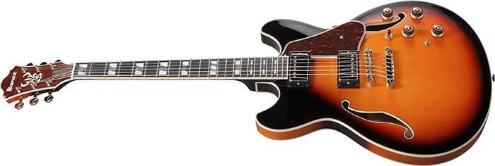 Galerijní obrázek č.3 Semiakustické a jazzové IBANEZ AS113-BS - Brown Sunburst
