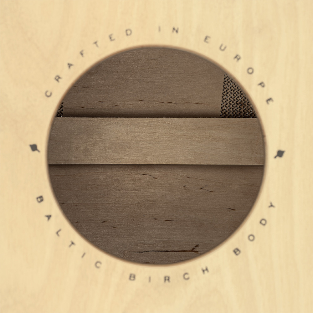 Galerijní obrázek č.2 Cajony MEINL SC100BW Snarecraft Series Cajon - Burl Wood