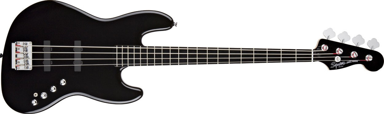 Hlavní obrázek JB modely FENDER SQUIER Deluxe Jazz Bass Active Black Ebonol