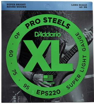 D'ADDARIO EPS220 Pro Steels Super Light - .040 - .095