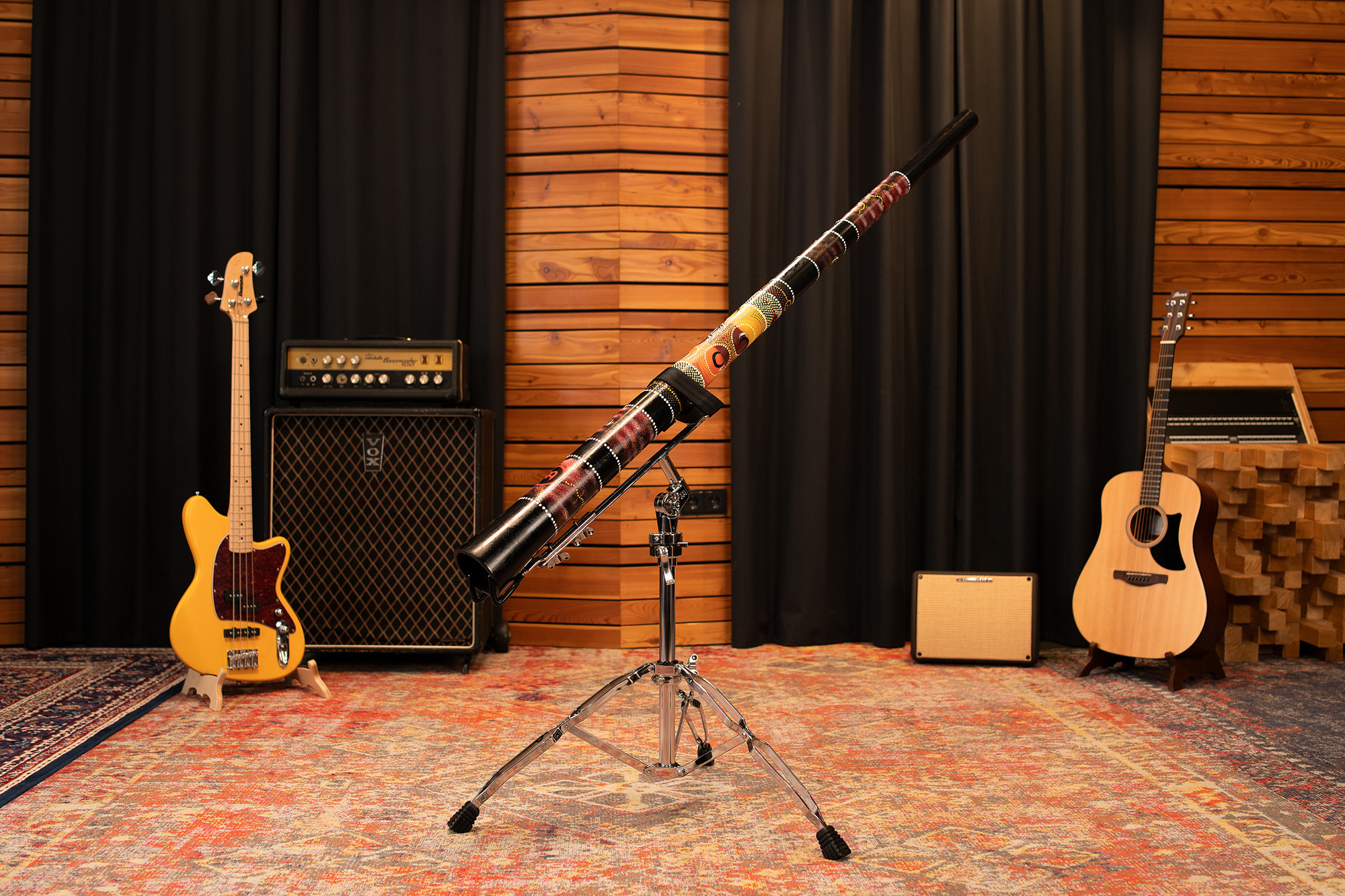 Galerijní obrázek č.2 Stojany a držáky pro perkuse MEINL TMDDG Pro Didgeridoo Stand