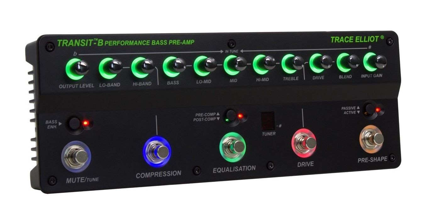 Hlavní obrázek Předzesilovače, sluchátkové zesilovače TRACE ELLIOT Trace Transit B