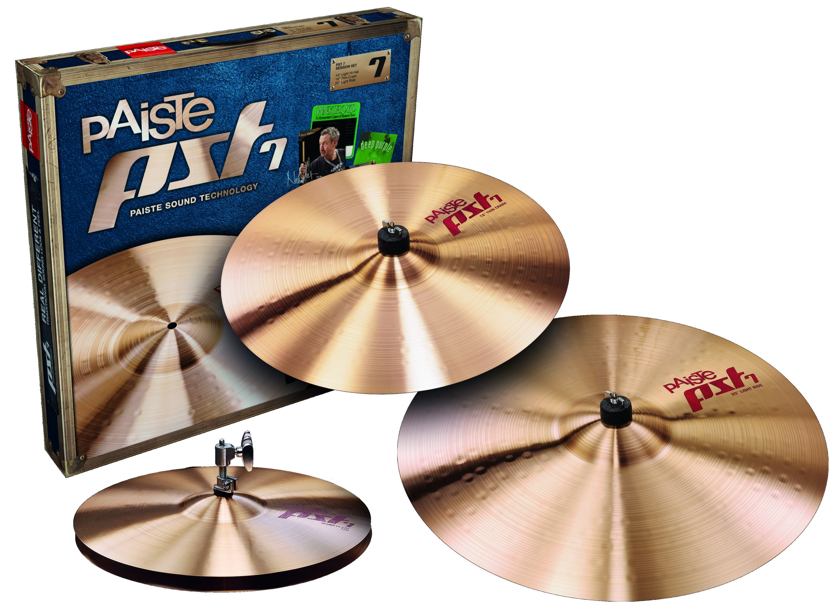 Hlavní obrázek Činelové sady PAISTE PST 7 Session Set