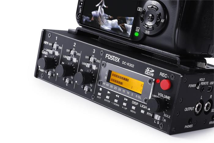 Galerijní obrázek č.1 Stereo rekordery (stolní/rackové) FOSTEX DC-R302