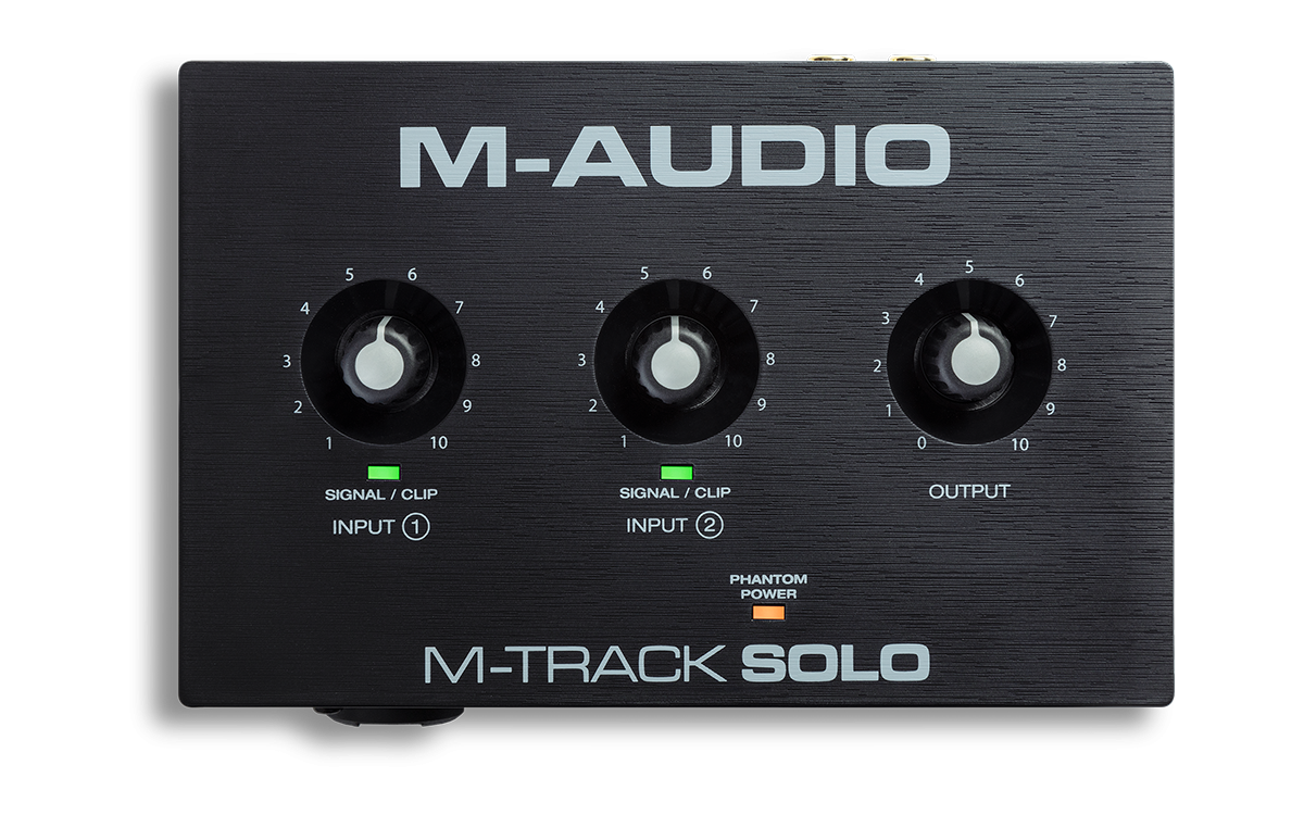Galerijní obrázek č.1 USB zvukové karty M-AUDIO M-Track SOLO