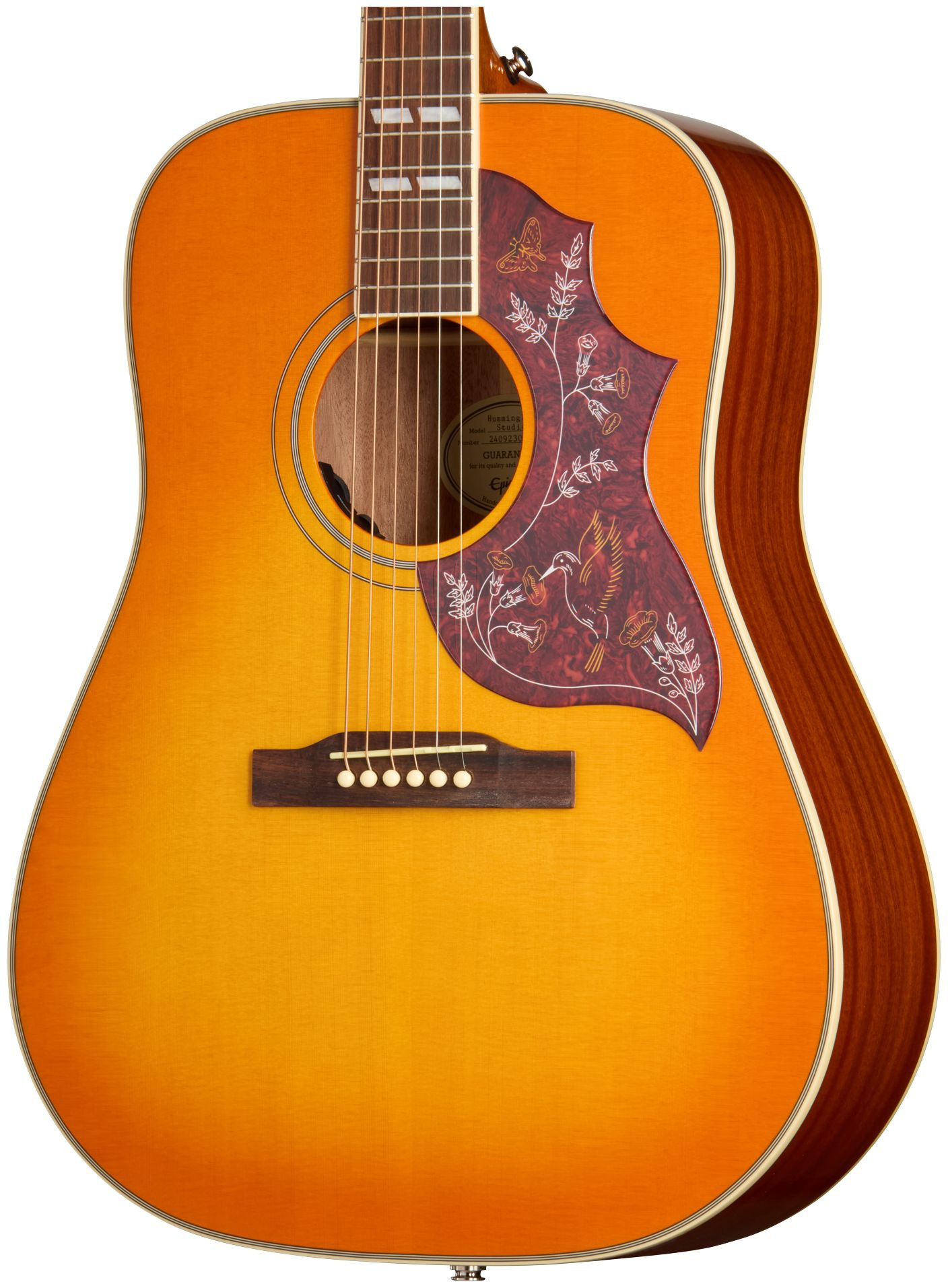 Galerijní obrázek č.4 Dreadnought EPIPHONE Hummingbird Studio - Heritage Cherry Sunburst