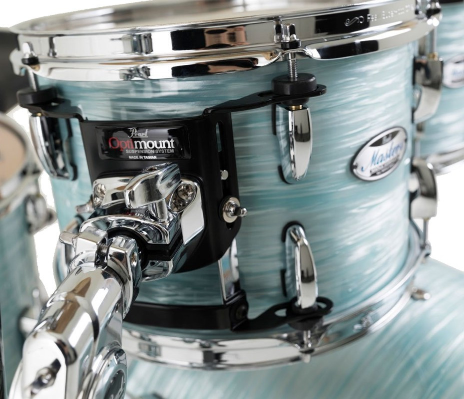 Galerijní obrázek č.3 22“; 10“, 12“; 14“ PEARL MCT924XEFP/C414 Masters Maple Complete - Ice Blue Oyster Limited Edition