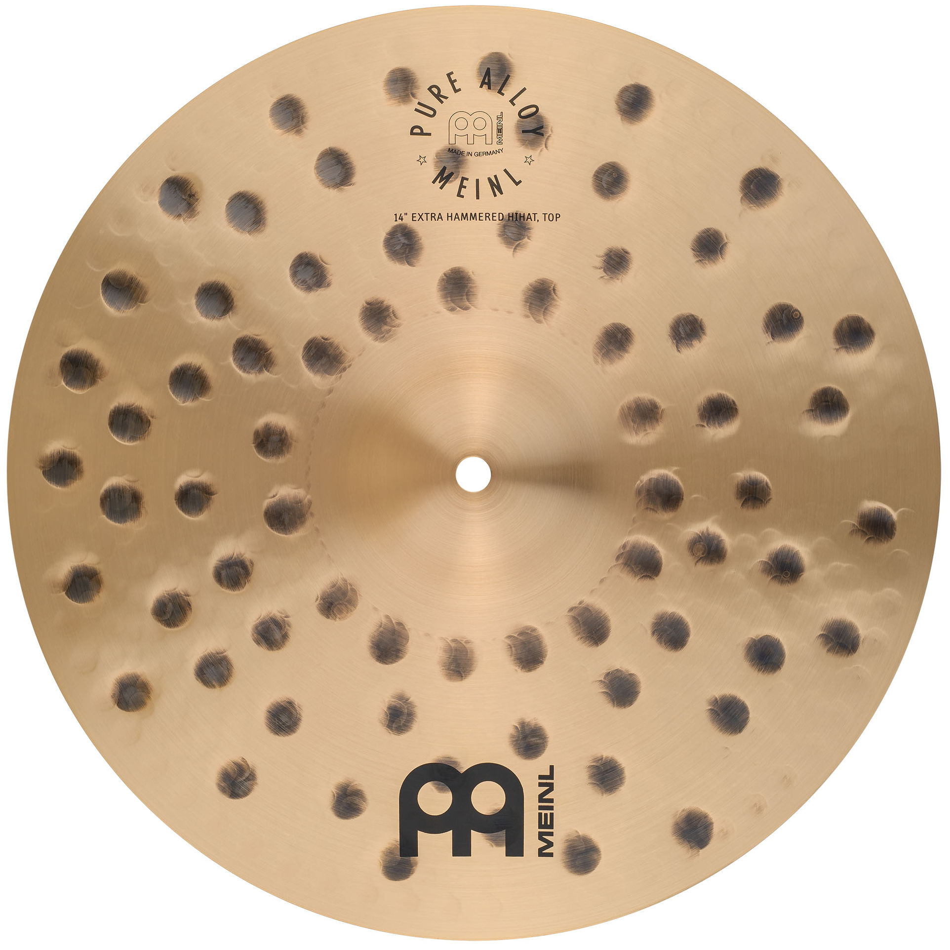 Galerijní obrázek č.3 14" MEINL Cymbals Pure Alloy Extra Hammered Hihat - 14”