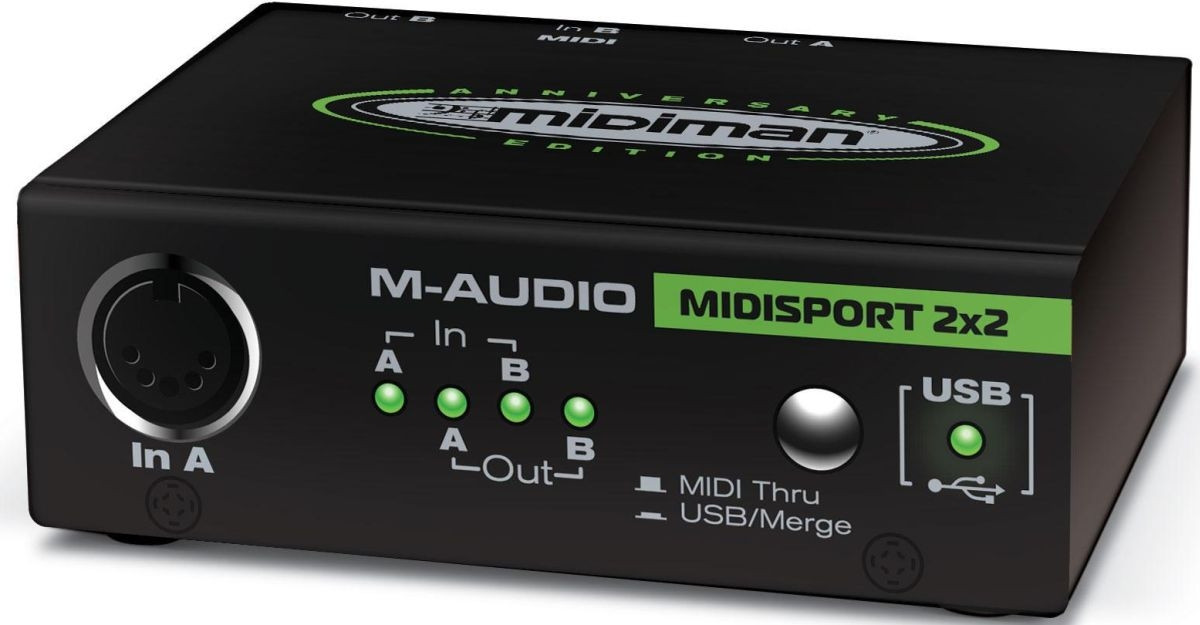 Hlavní obrázek MIDI převodníky M-AUDIO MIDISPORT 2x2 Anniversary Edition