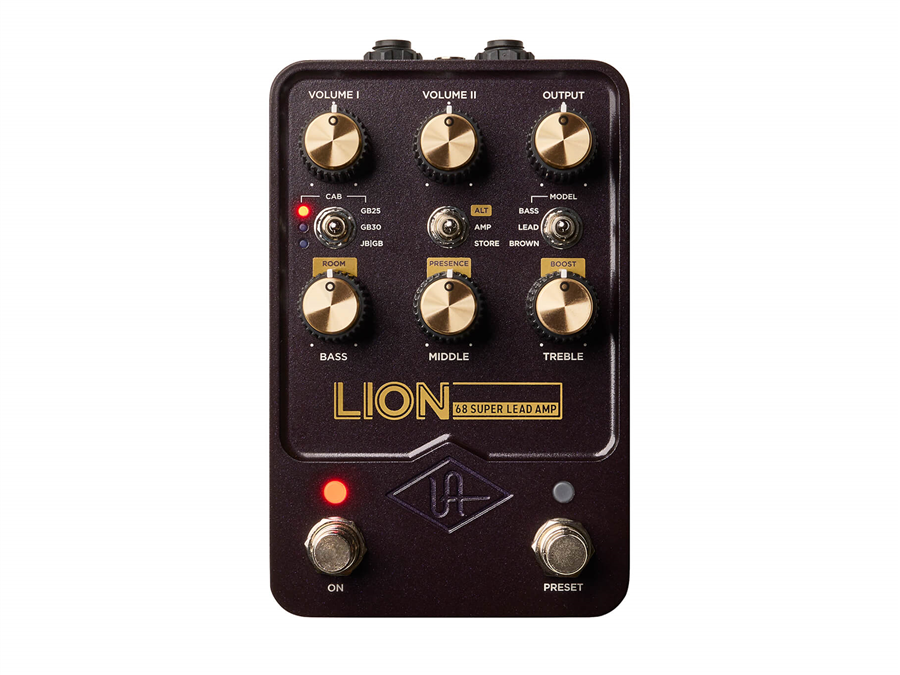 Hlavní obrázek Ostatní efekty UNIVERSAL AUDIO UAFX Lion ‘68 Super Lead Amp Pedal