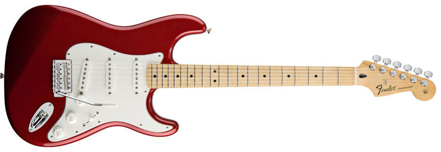 Hlavní obrázek ST - modely FENDER Standard Stratocaster® Maple Fingerboard, Candy Apple Red