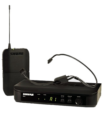 Hlavní obrázek S hlavovým mikrofonem SHURE BLX14E/P31 K3E 606 - 630 MHz