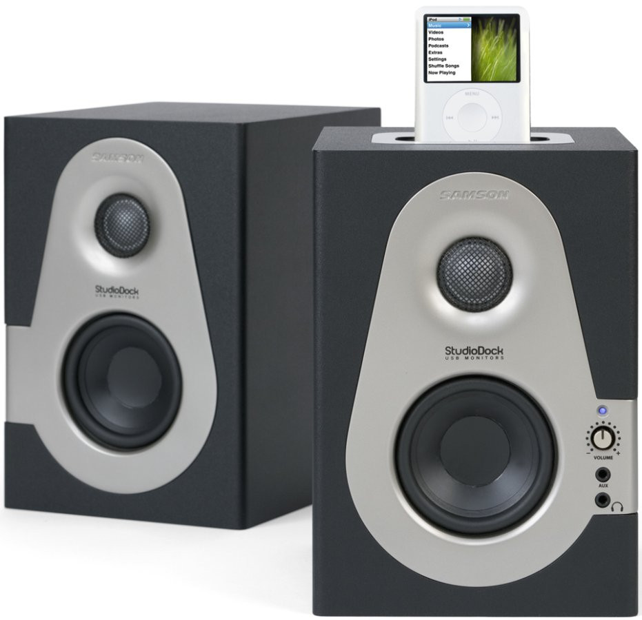 Hlavní obrázek Aktivní monitory s AES / SPDIF / USB digitálním vstupem SAMSON Studiodock 3i