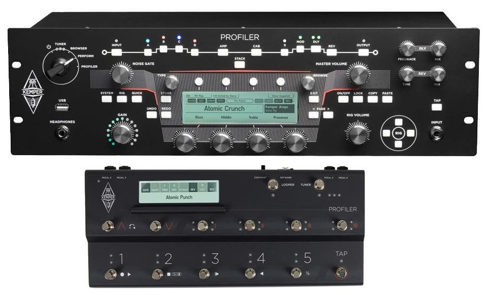 Hlavní obrázek Předzesilovače a koncové zesilovače KEMPER Profiler Rack MK 2 + Profiler Remote MK 2