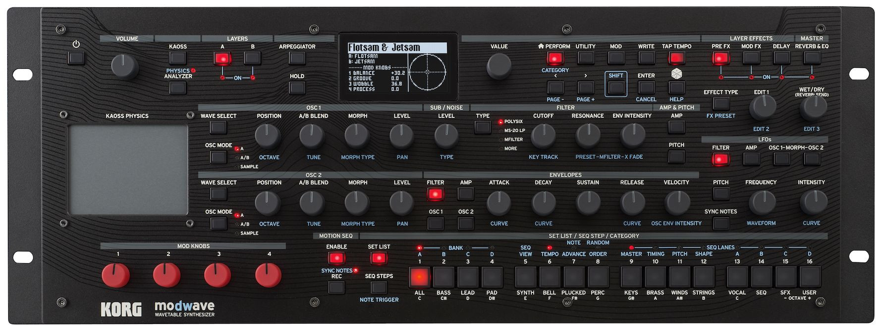 Hlavní obrázek Samplery, sekvencery, moduly KORG Modwave Module