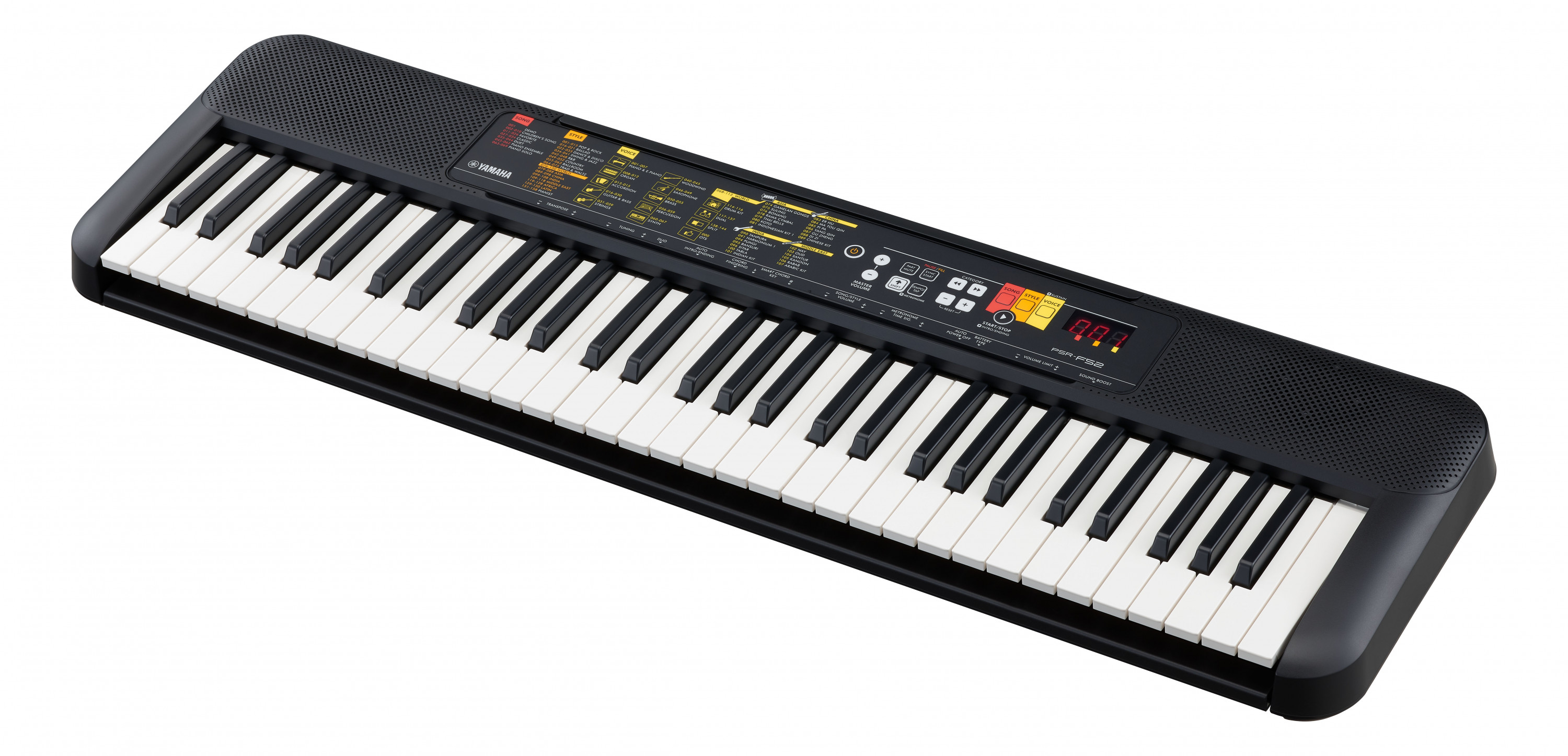 Galerijní obrázek č.1 Keyboardy bez dynamiky YAMAHA PSR-F52