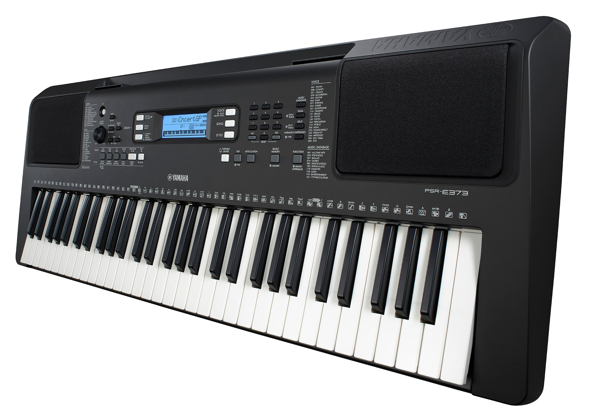 Galerijní obrázek č.2 Keyboardy s dynamikou YAMAHA PSR-E373