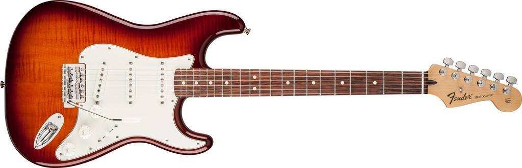 Hlavní obrázek ST - modely FENDER Standard Stratocaster® Plus Top, Rosewood Fingerboard - Tobacco Sunburst
