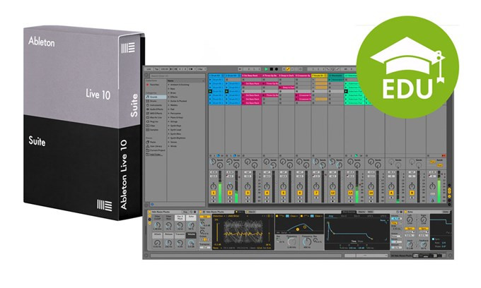 Hlavní obrázek Záznamový a multitrack software ABLETON Live 10 Suite EDU