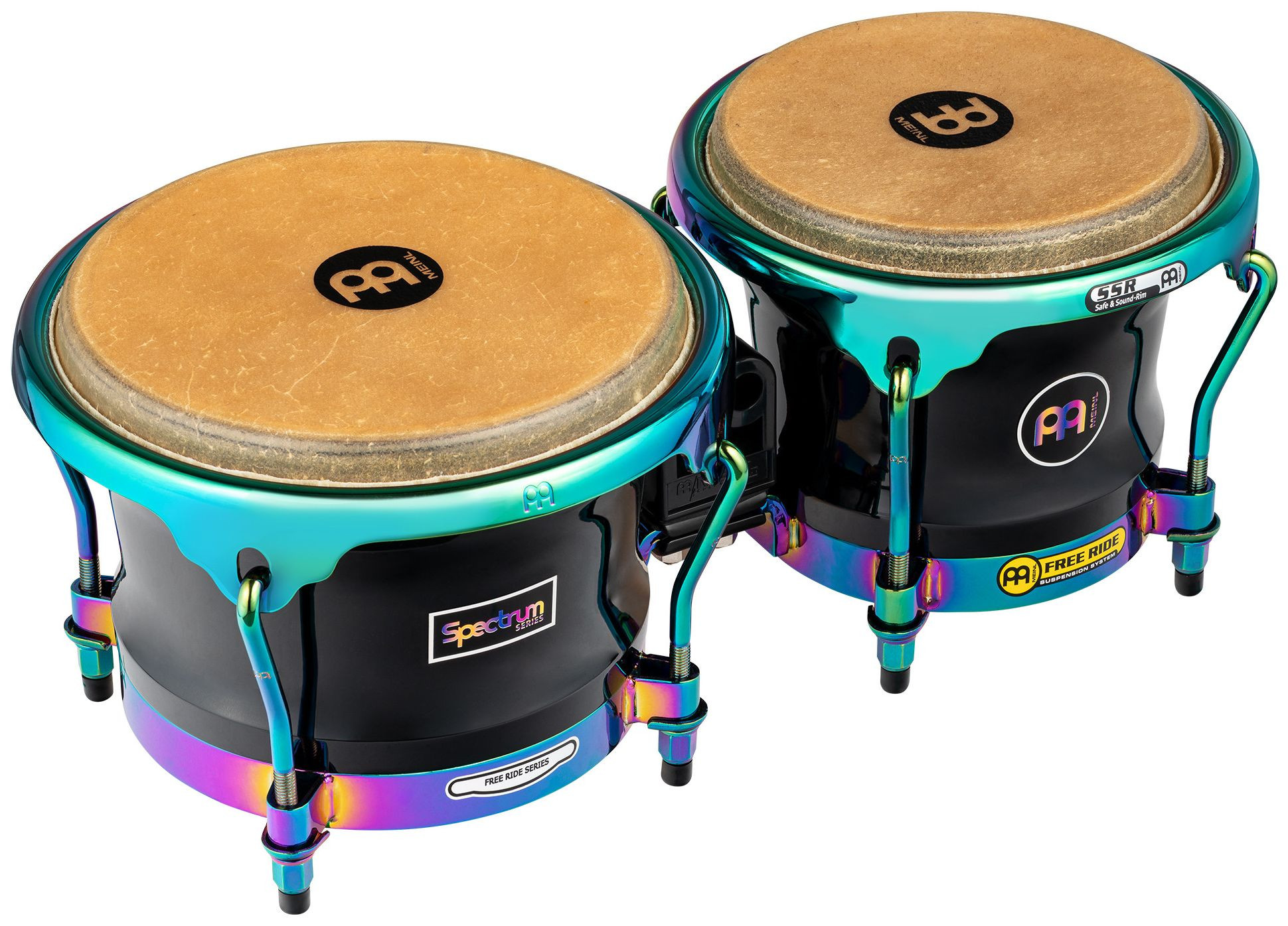 Galerijní obrázek č.1 Bonga MEINL S400PBK Marathon Spectrum Bongo 7” Macho &  8 1/2” Hembra - Phantom Black