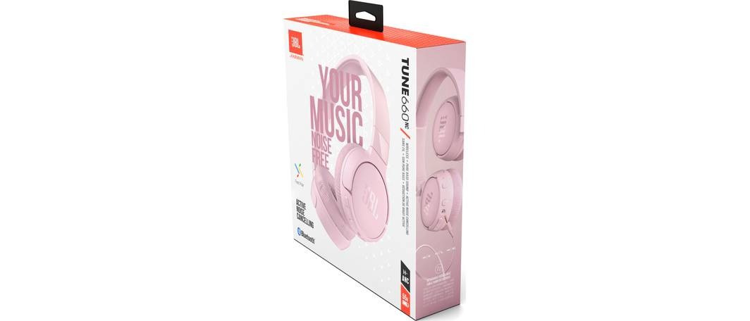 Galerijní obrázek č.6 Na uši (s kabelem) JBL Tune 660BTNC Rose