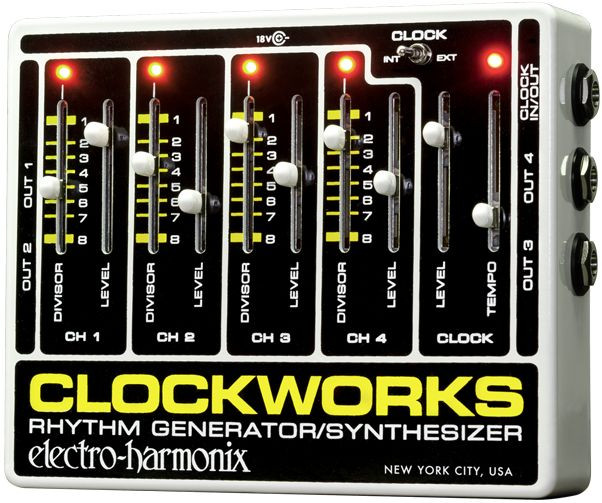Hlavní obrázek Kytarové syntezátory ELECTRO HARMONIX Clockworks