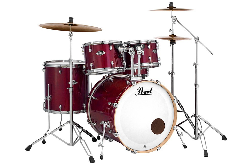 Hlavní obrázek 22“; 10“, 12“; 16“ PEARL EXL725S Export Lacquer - Natural Cherry