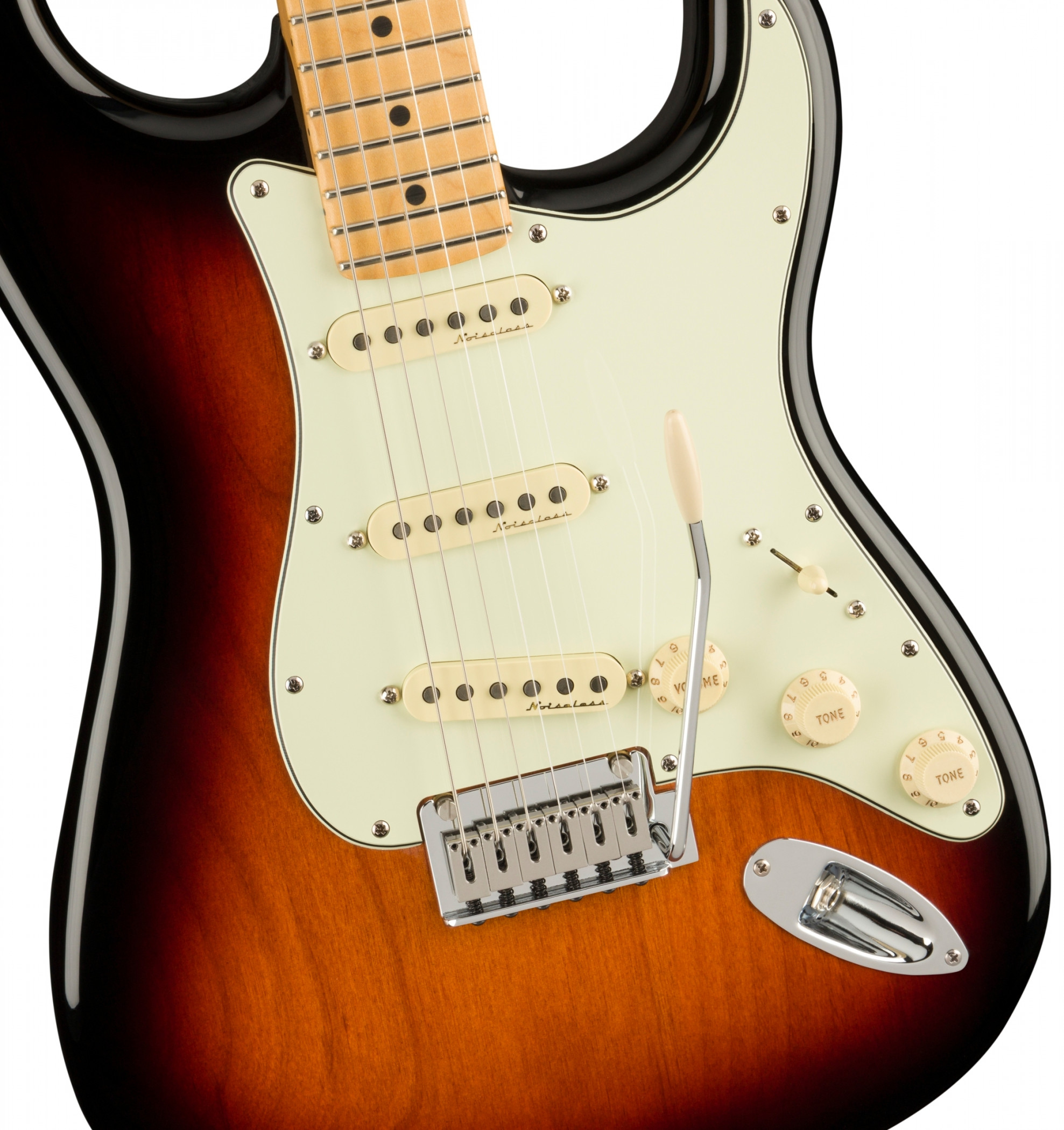 Galerijní obrázek č.2 ST - modely FENDER Player Plus Stratocaster - 3-Color Sunburst
