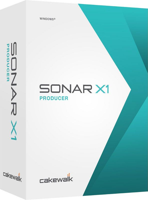 Hlavní obrázek Záznamový a multitrack software CAKEWALK SONAR X1 Producer Academic Edition