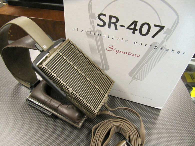 Galerijní obrázek č.2 Mobilní sluchátka (náhlavní a špunty) STAX SR-407 SIGNATURE