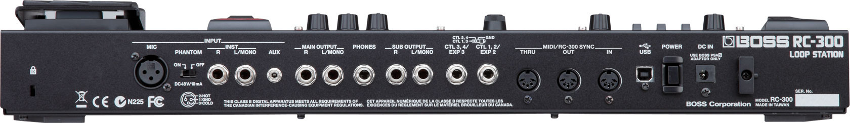 Galerijní obrázek č.1 Looper BOSS RC-300 - Loop station