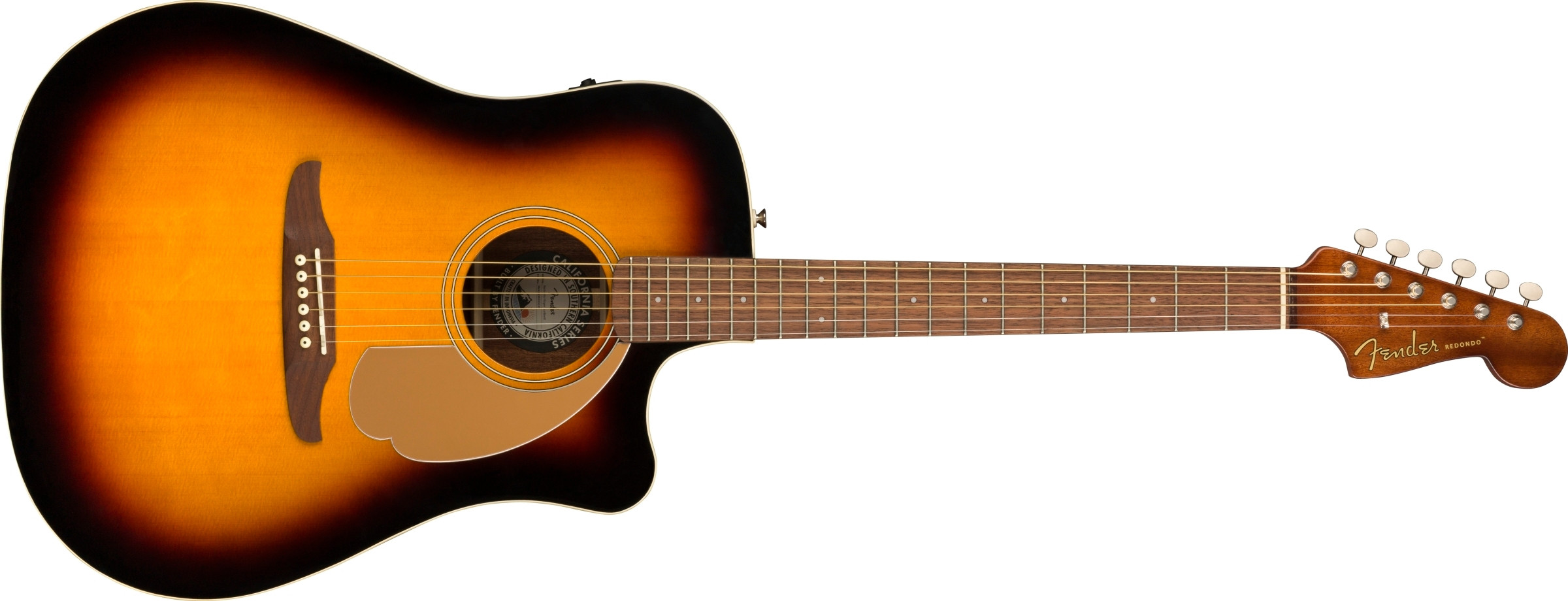 Hlavní obrázek Dreadnought FENDER Redondo Player - Sunburst/Walnut