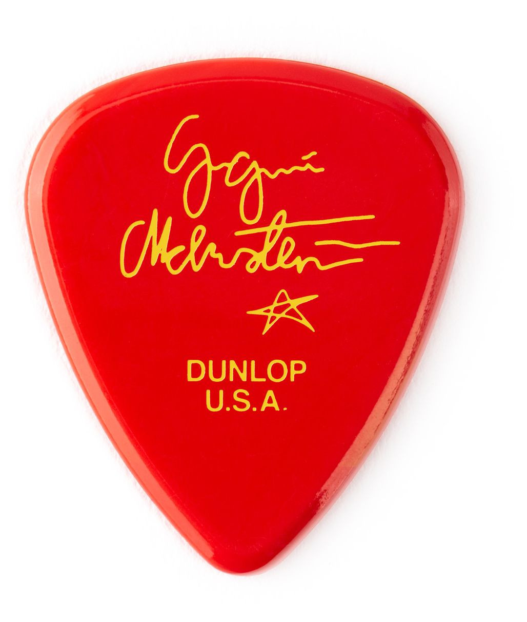 Galerijní obrázek č.2 Tvrdost do 2.0 DUNLOP Yngwie Malmsteen Custom Delrin Pick 2.0 mm 24 ks
