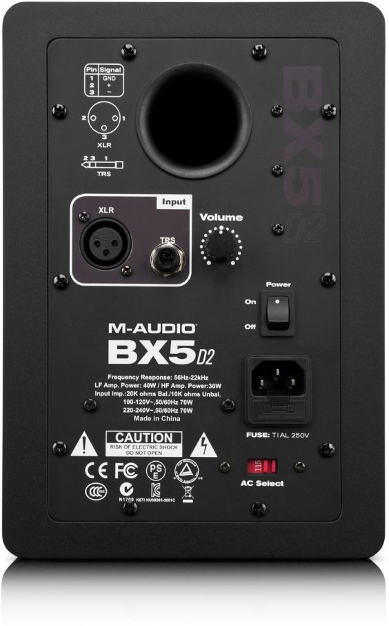 Galerijní obrázek č.2 Aktivní monitory M-AUDIO BX5 D2