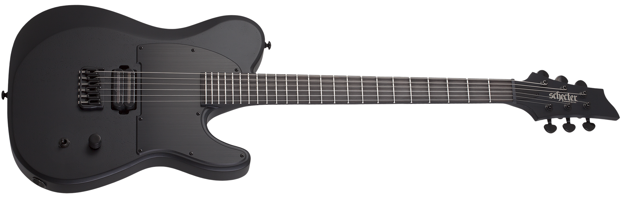 Hlavní obrázek Elektrické kytary SCHECTER PT Black Ops - Satin Black Open Pore