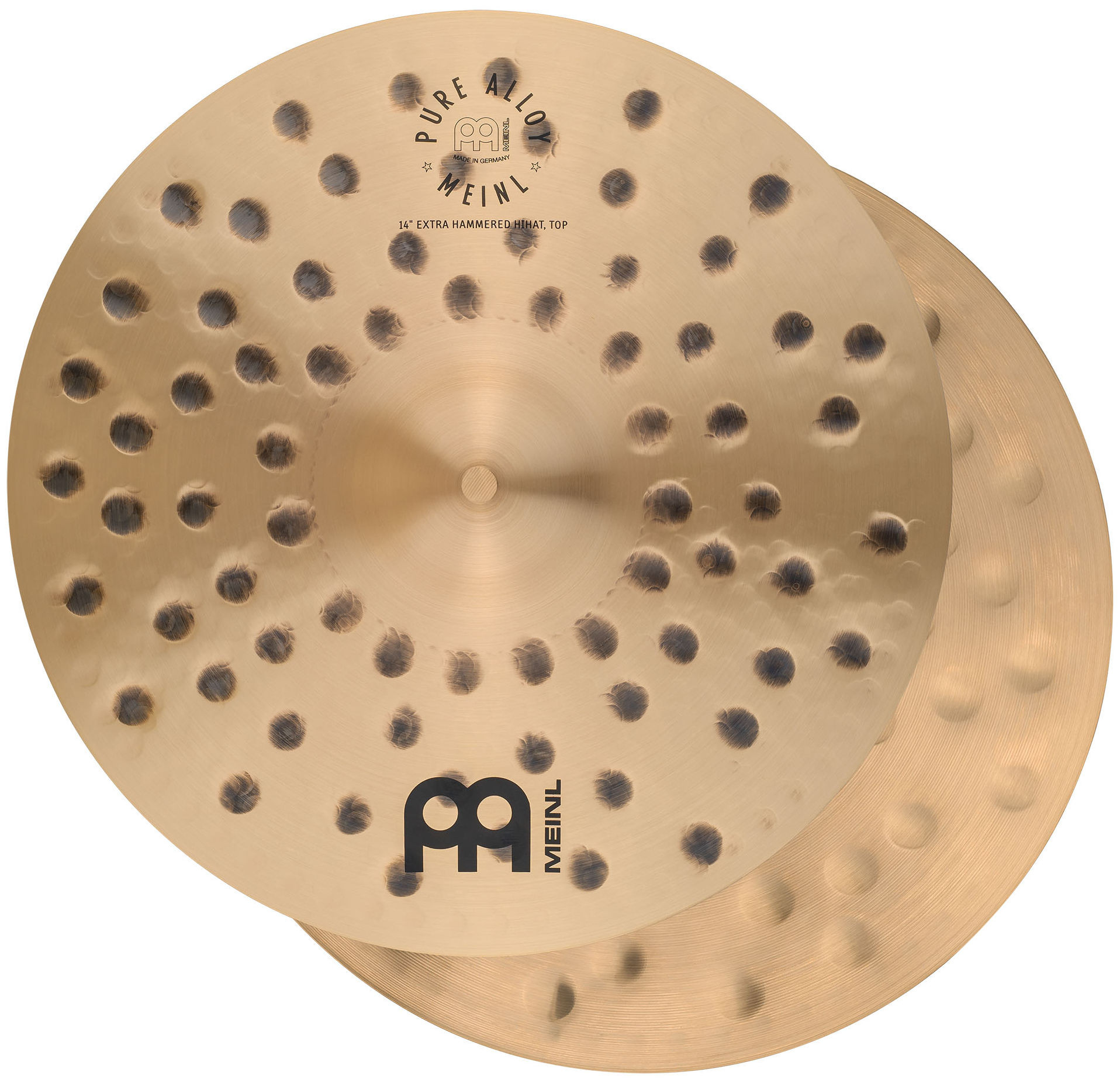 Hlavní obrázek 14" MEINL Cymbals Pure Alloy Extra Hammered Hihat - 14”