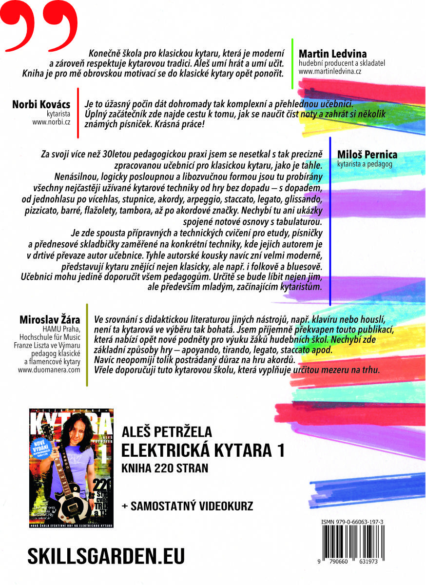 Galerijní obrázek č.1 Zpěvníky a učebnice PUBLIKACE Klasická kytara - Aleš Petržela