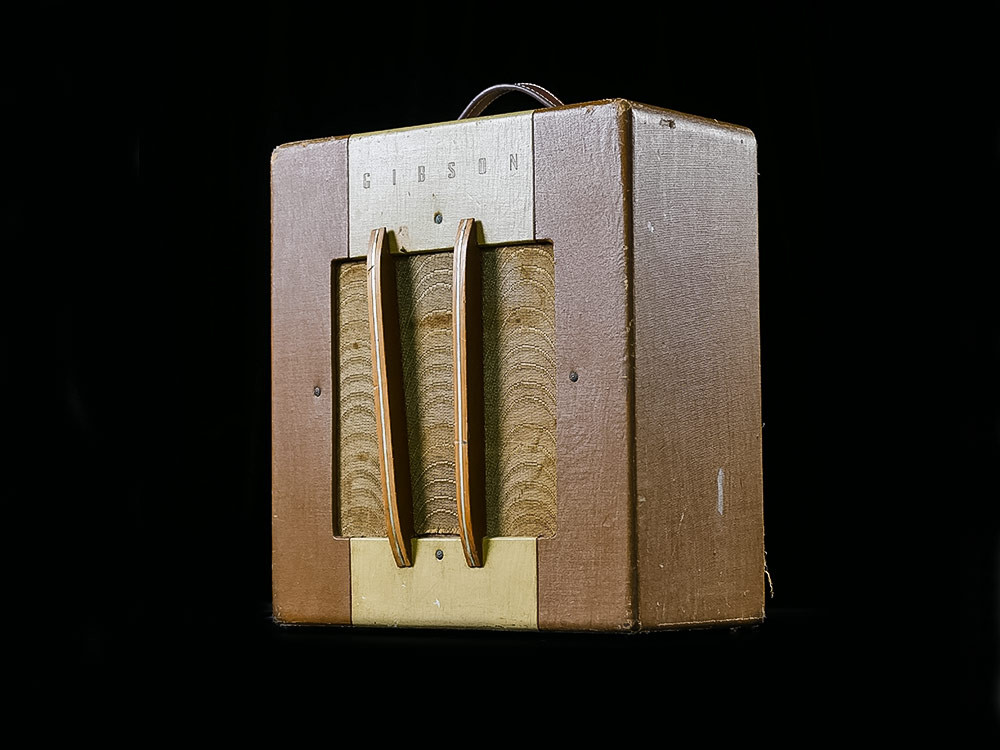 Galerijní obrázek č.3 Kytarové a baskytarové aparatury Gibson BR-4 (r. 1946) USA