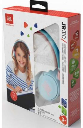 Galerijní obrázek č.6 Na uši (s kabelem) JBL JR310 blue/pink