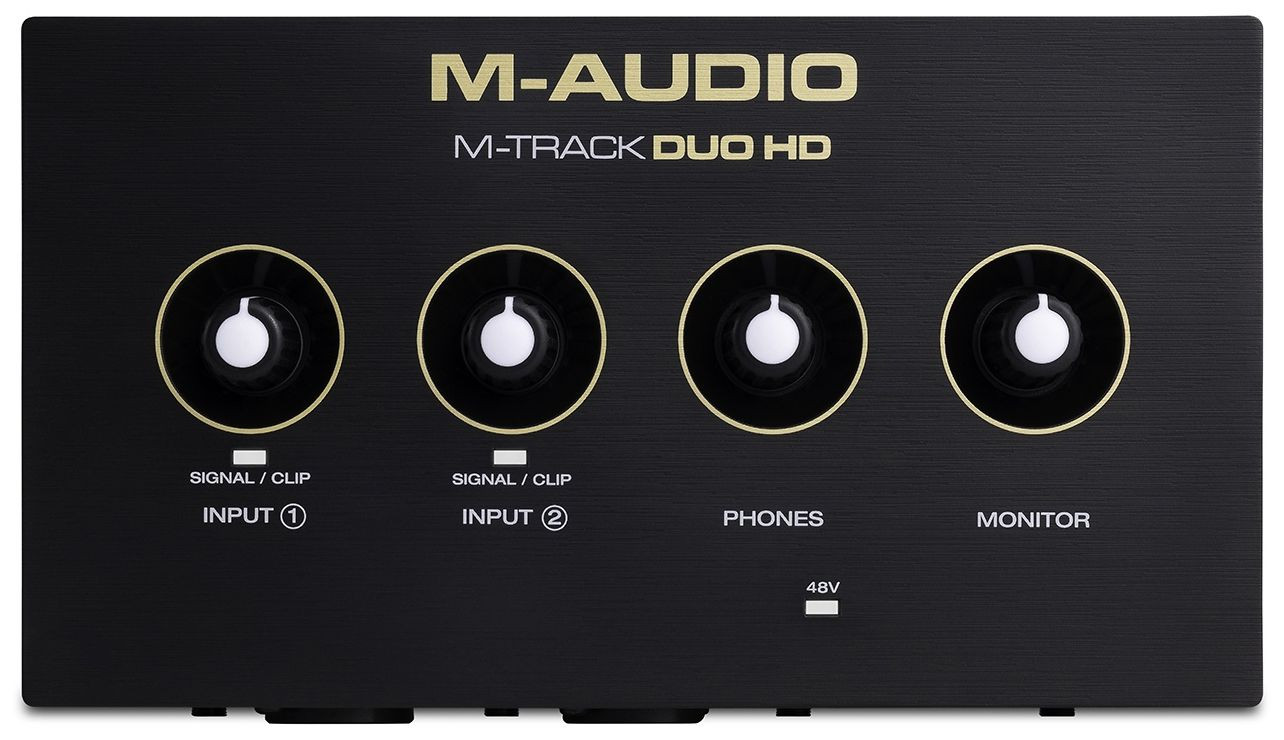 Galerijní obrázek č.1 USB zvukové karty M-AUDIO M-Track DUO HD