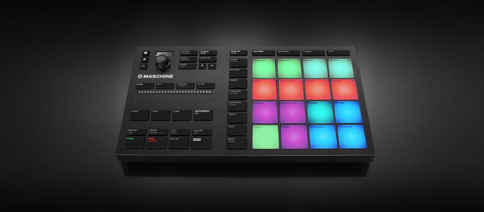 Galerijní obrázek č.2 DJ kontrolery NATIVE INSTRUMENTS Maschine Mikro MK3