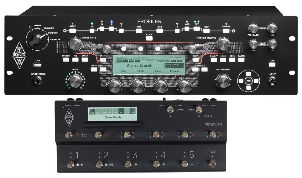 Hlavní obrázek Modelingové zesilovače KEMPER Profiler PowerRack MK 2 + Profiler Remote MK 2