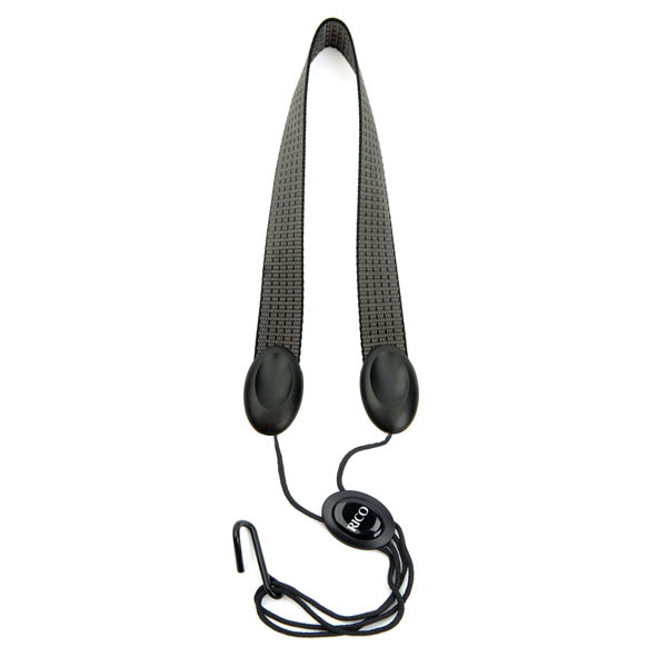 Hlavní obrázek Popruhy a řemeny RICO SJA02 Fabric Sax Strap with Metal Hook - Industrial